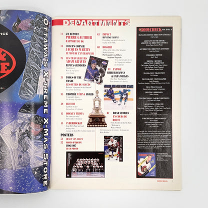Ottawa Senators Magazine Program Lot