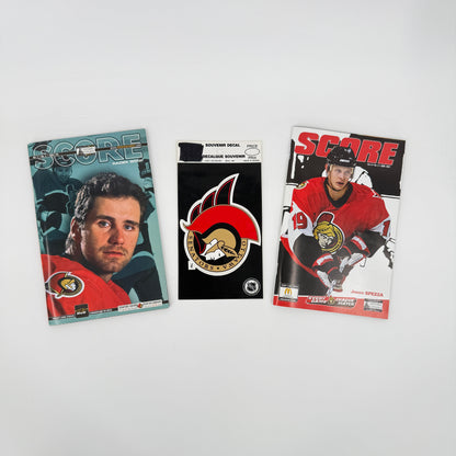 Ottawa Senators Magazine Program Lot