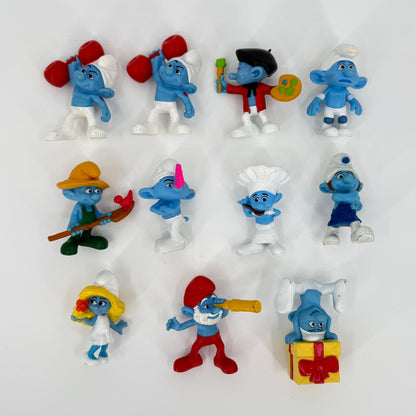 2011 McDonalds Peyo Smurfs Lot of 11