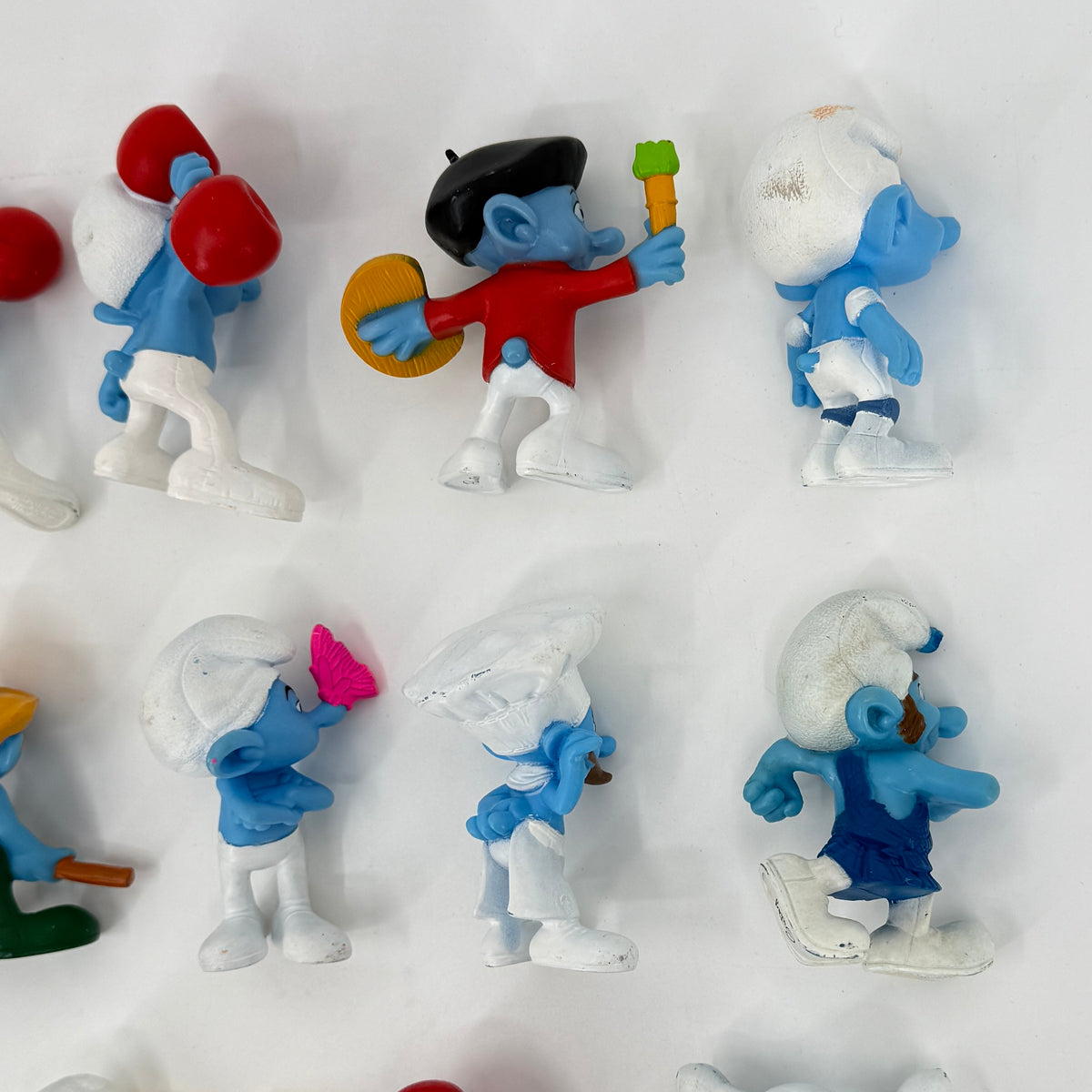 2011 McDonalds Peyo Smurfs Lot of 11