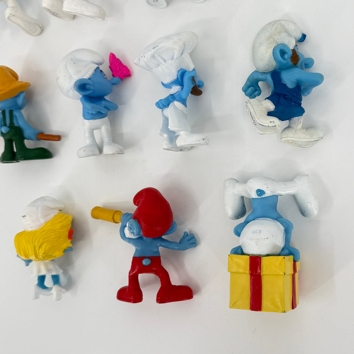 2011 McDonalds Peyo Smurfs Lot of 11