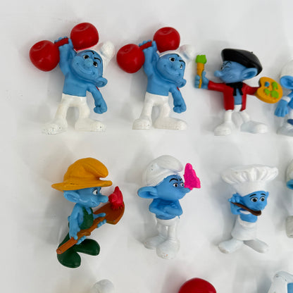 2011 McDonalds Peyo Smurfs Lot of 11