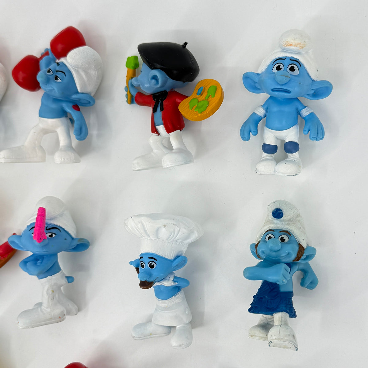 2011 McDonalds Peyo Smurfs Lot of 11