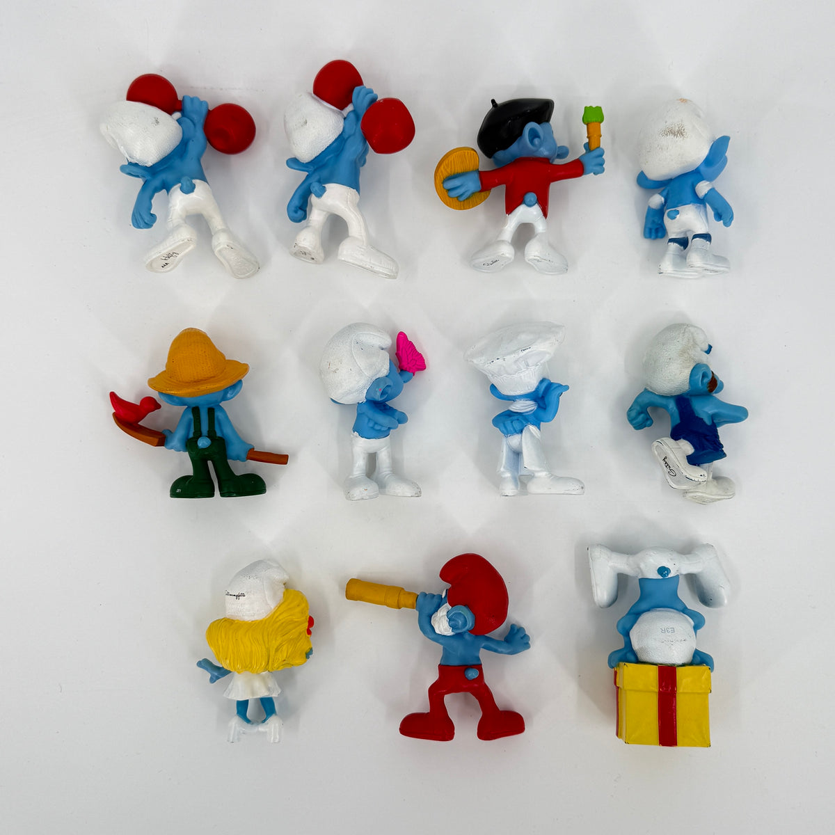 2011 McDonalds Peyo Smurfs Lot of 11