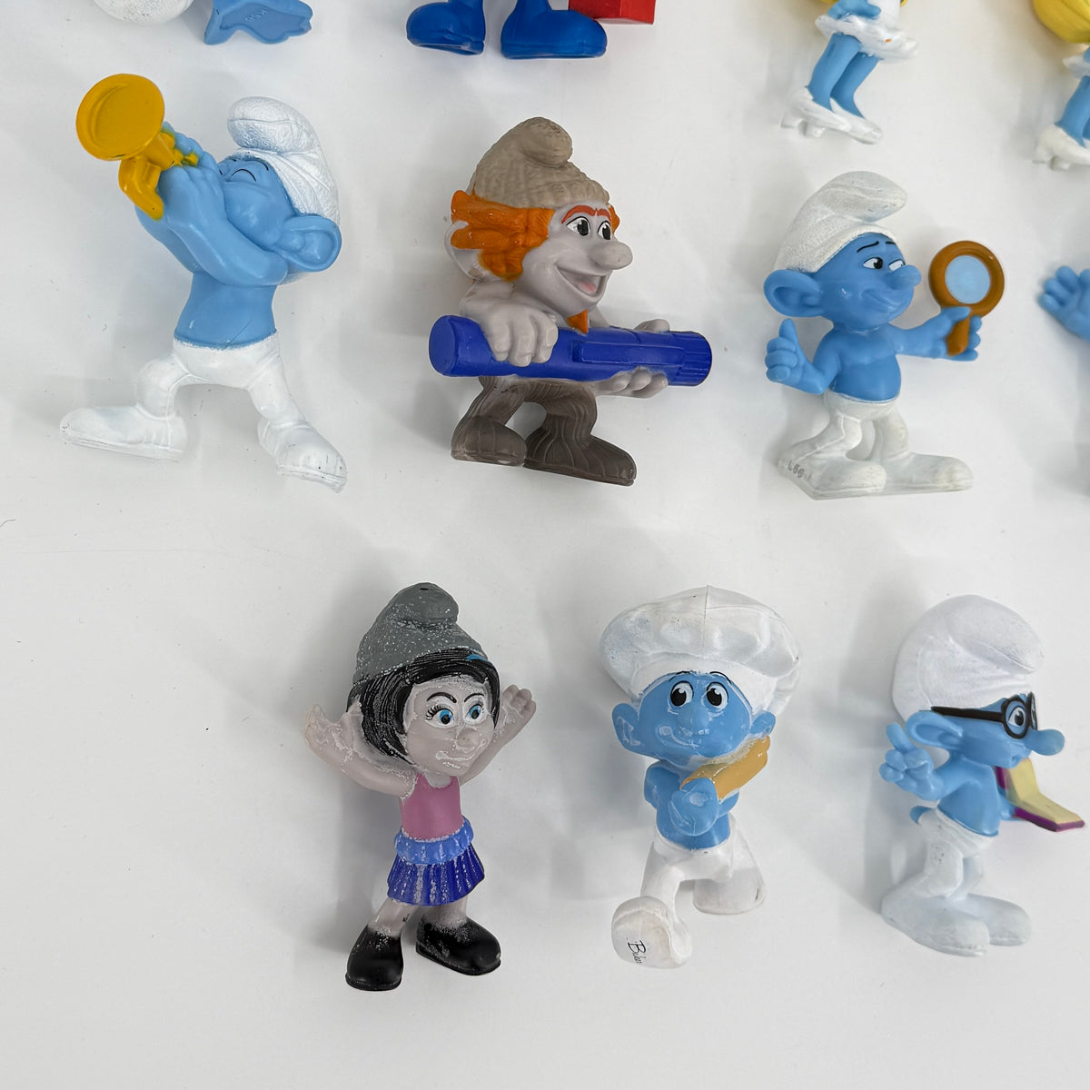 2013 McDonald’s Smurfs 2 Lot - 16 figures