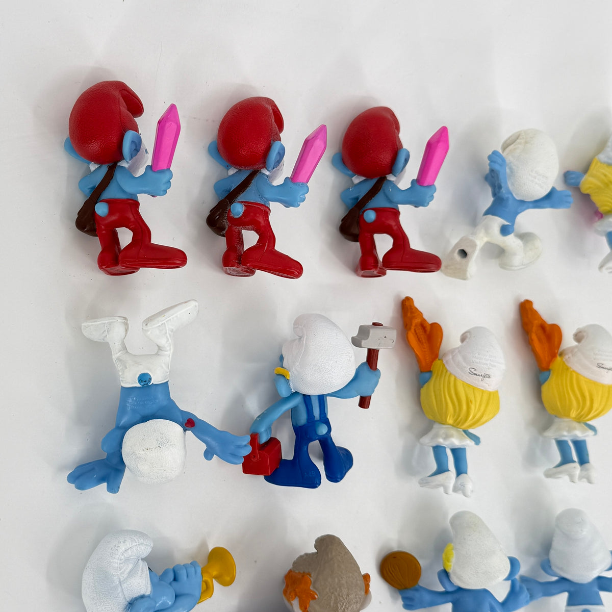 2013 McDonald’s Smurfs 2 Lot - 16 figures