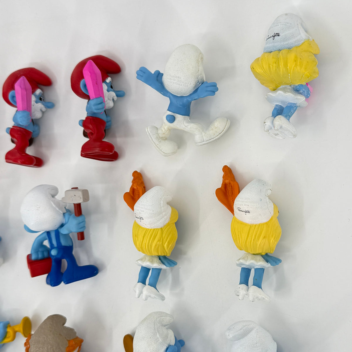 2013 McDonald’s Smurfs 2 Lot - 16 figures