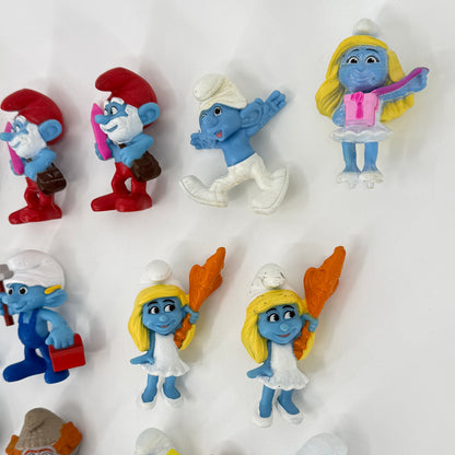 2013 McDonald’s Smurfs 2 Lot - 16 figures