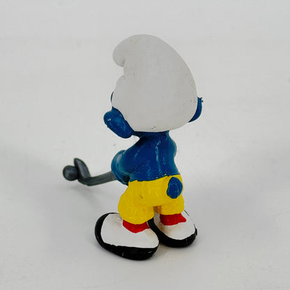 1979 Schleich Peyo Smurfs 20055 Golfer