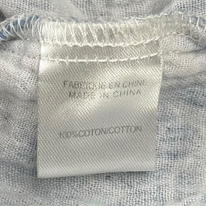 mySTYLE floral gauze blouse