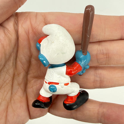 1981 Schleich Smurf Baseball Batter 20129