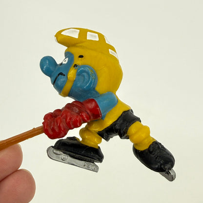 1978 Schleich Peyo Smurf 20032 Ice Hockey