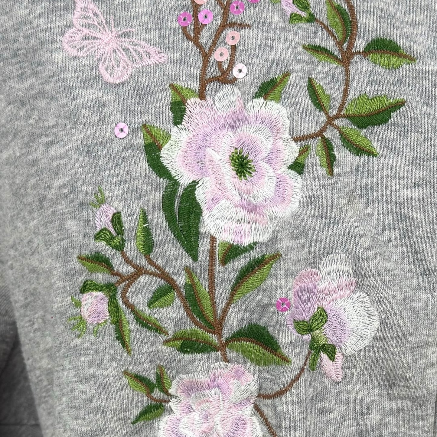 George embroidered zip jacket