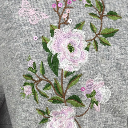 George embroidered zip jacket