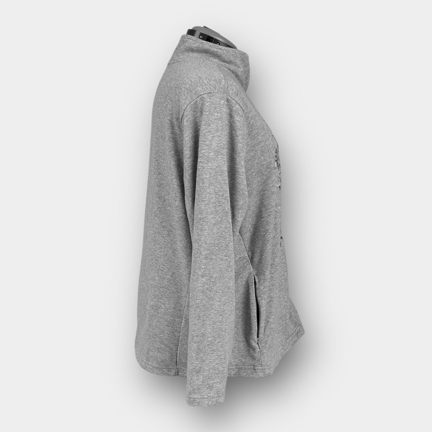 George embroidered zip jacket