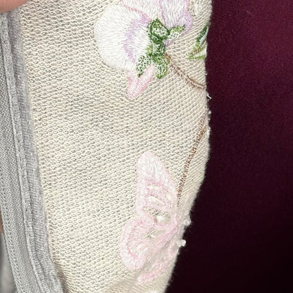 George embroidered zip jacket