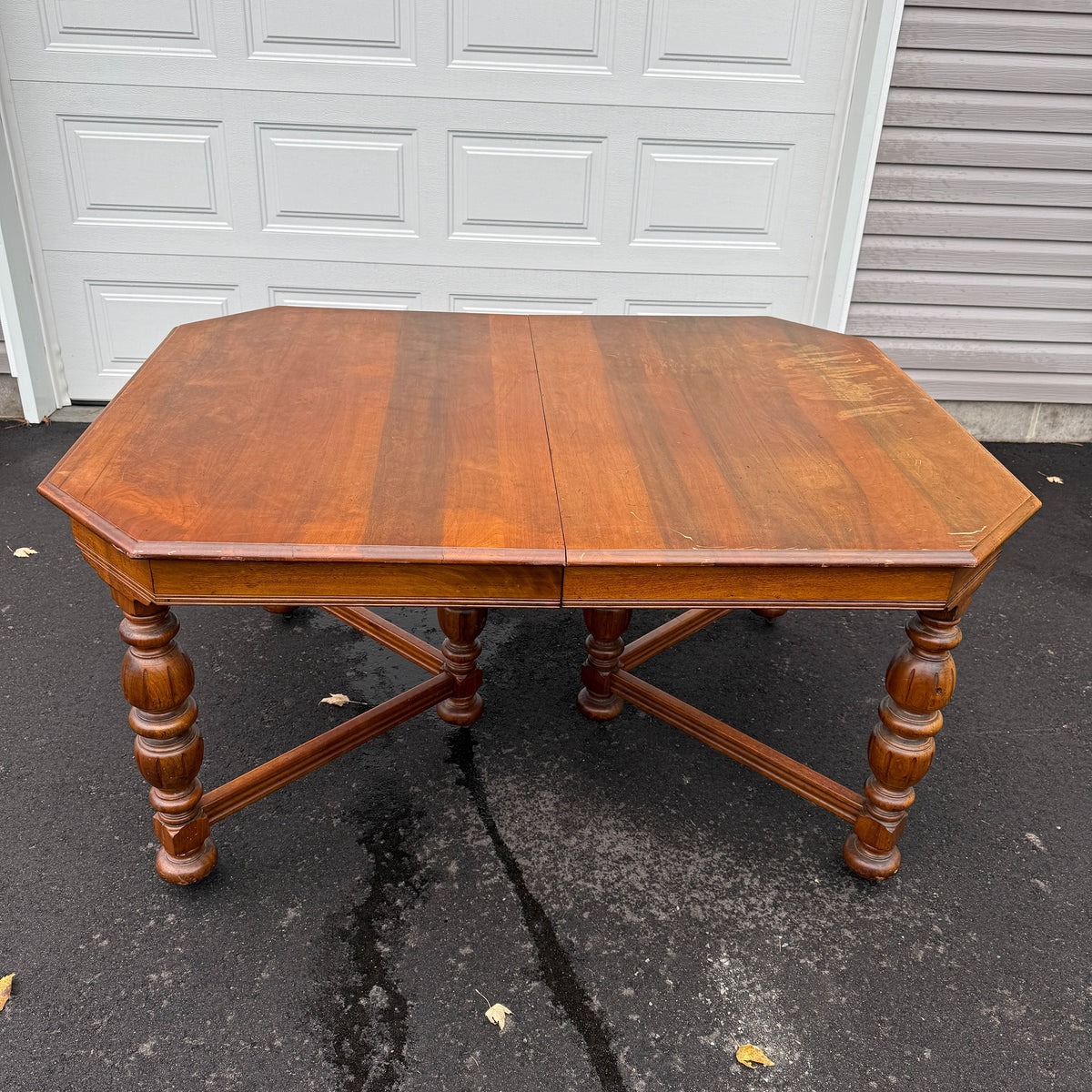 Vintage Gibbard Solid Walnut Dining Set