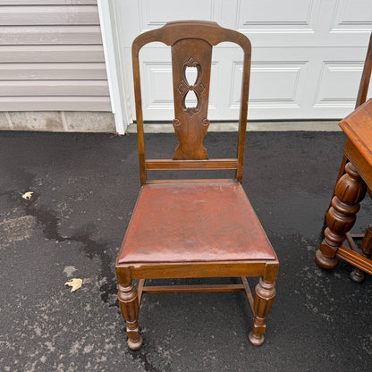 Vintage Gibbard Solid Walnut Dining Set