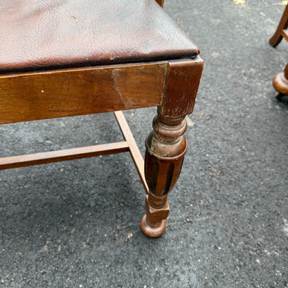 Vintage Gibbard Solid Walnut Dining Set