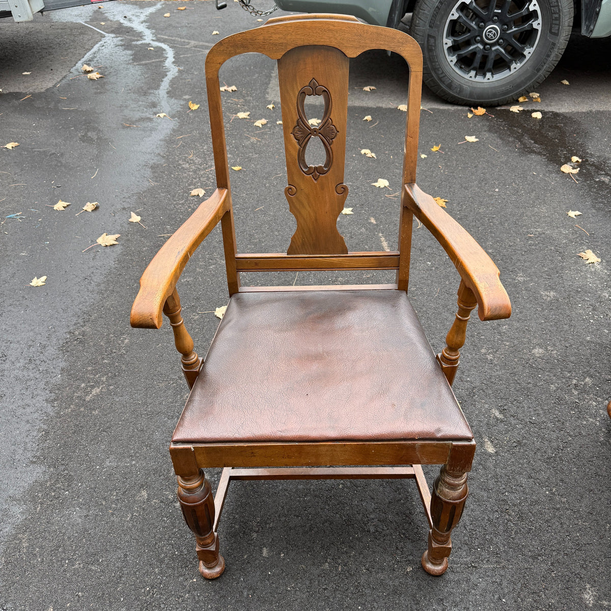 Vintage Gibbard Solid Walnut Dining Set