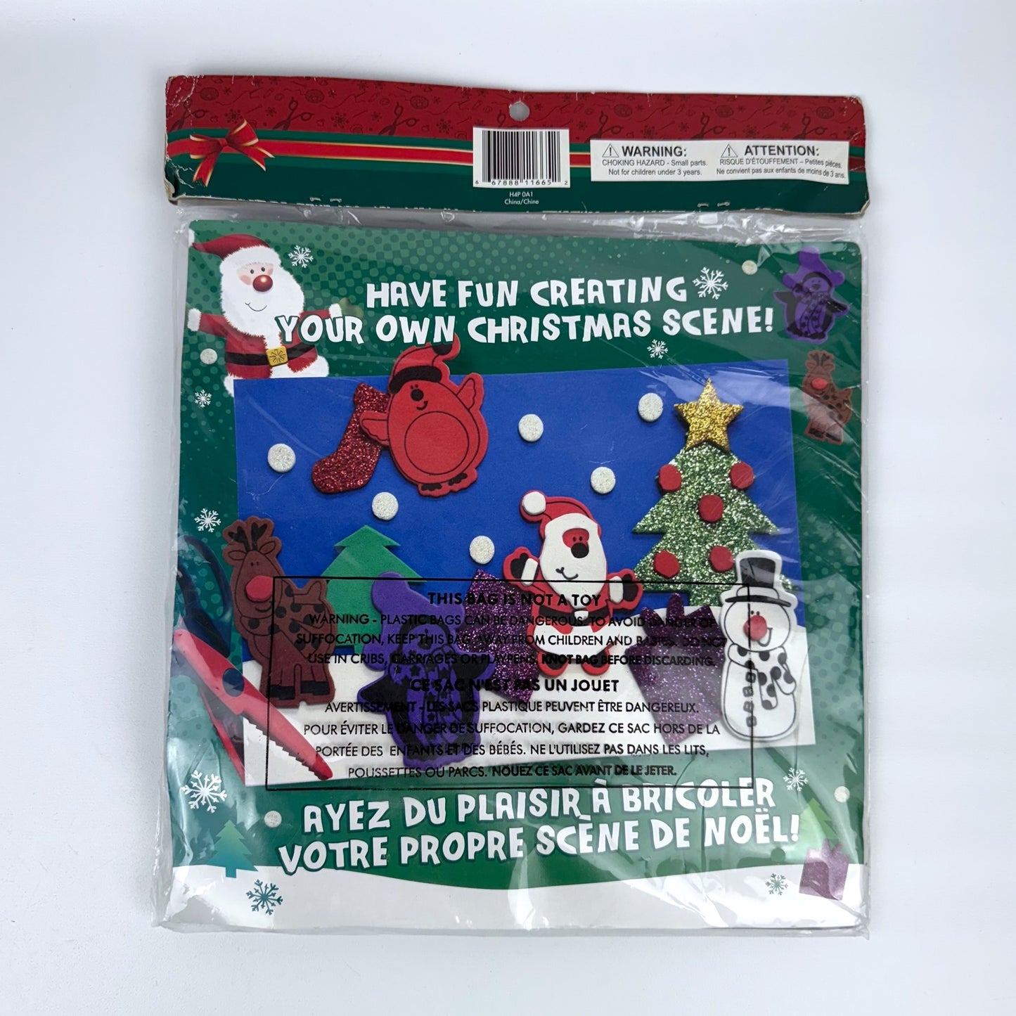 Christmas foam craft kit
