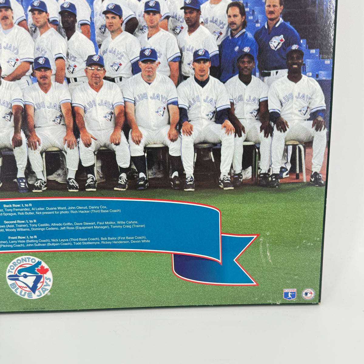 Blue Jays 1992-93 Photo Plaque