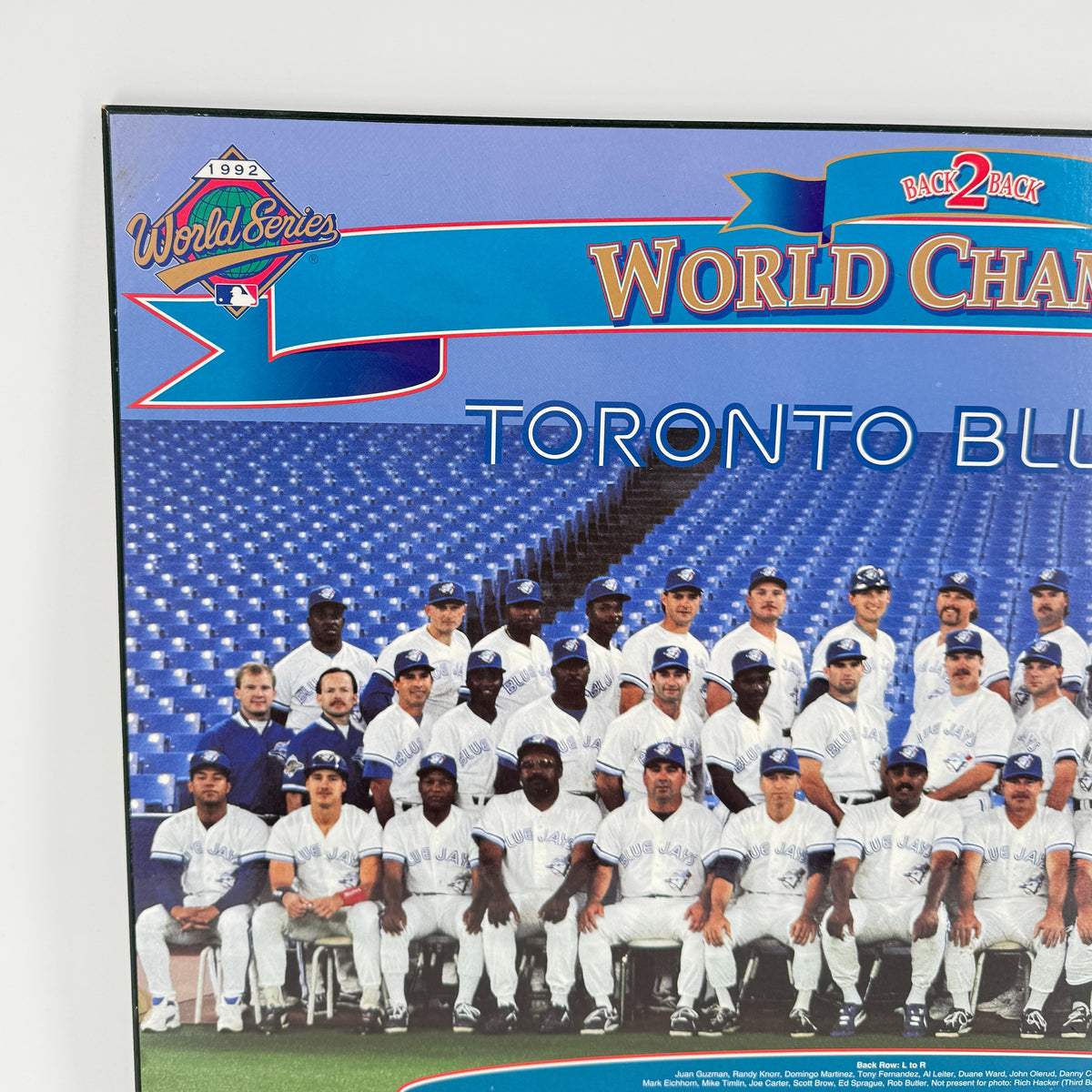 Blue Jays 1992-93 Photo Plaque