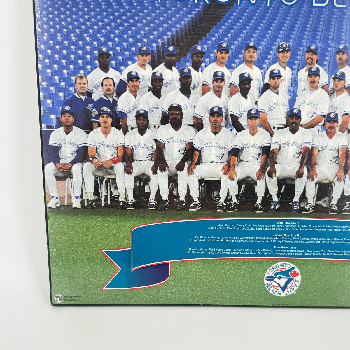 Blue Jays 1992-93 Photo Plaque