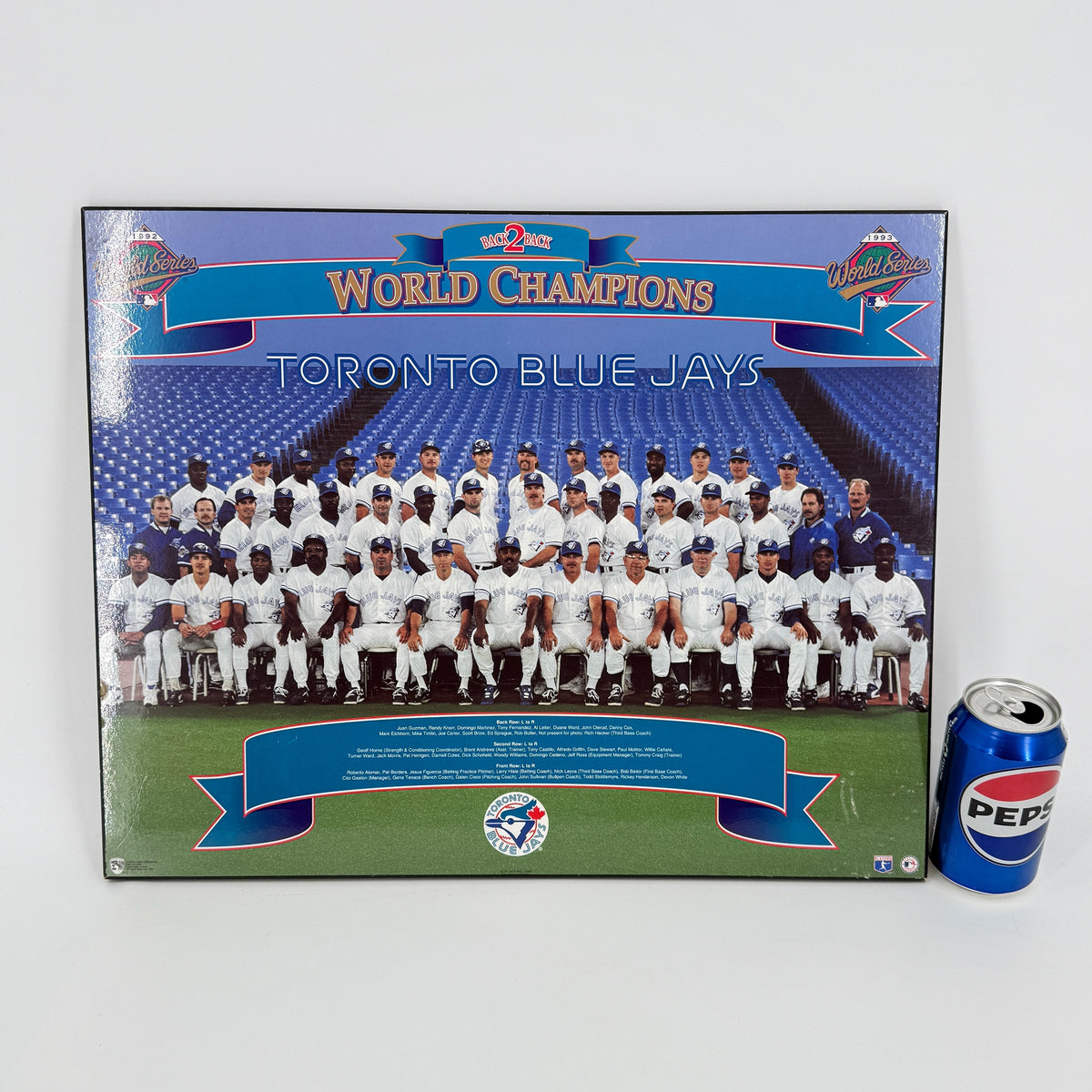 Blue Jays 1992-93 Photo Plaque