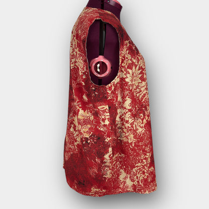 Carroll Reed Floral Blouse