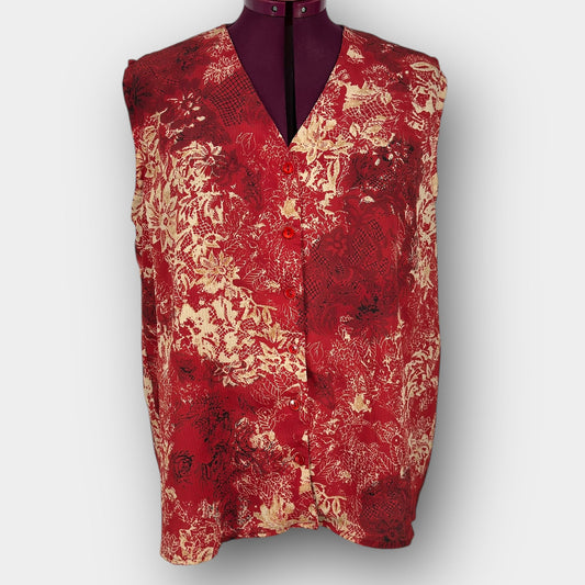 Carroll Reed Floral Blouse