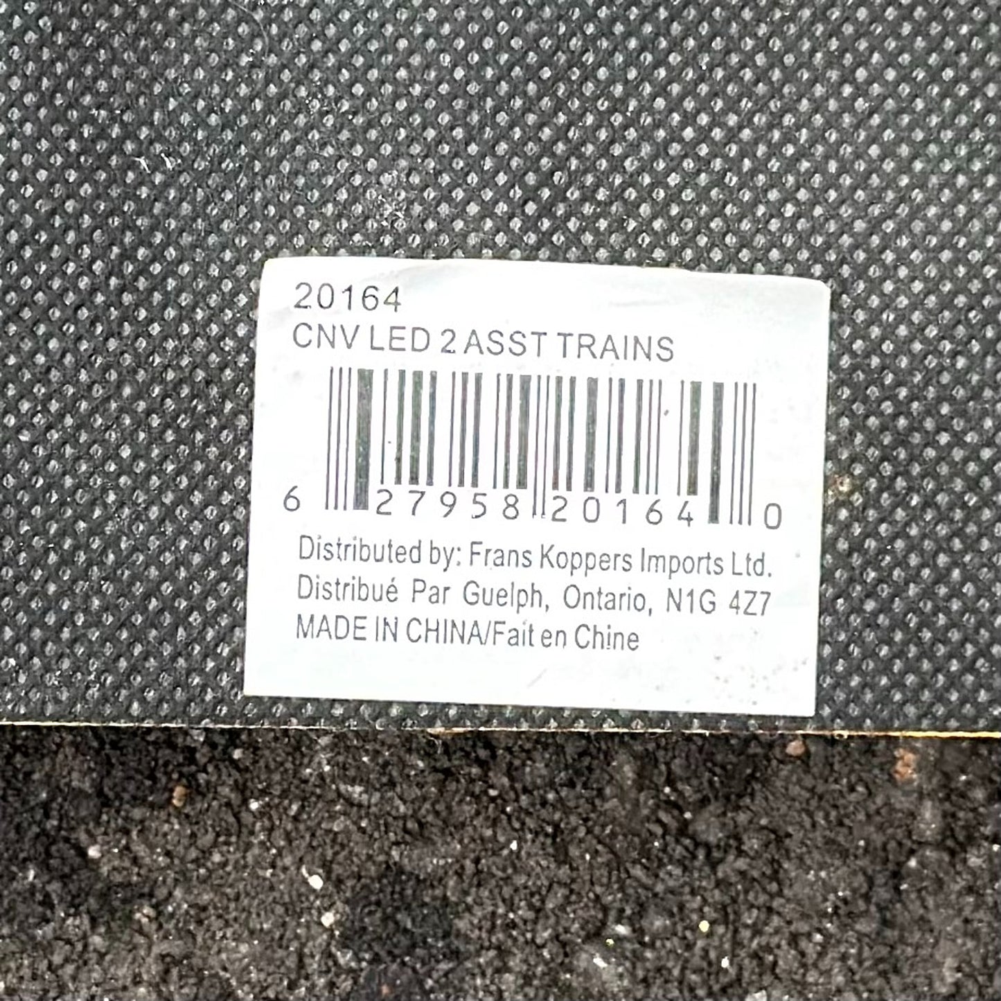 LED Train Canvas Art (23.5 x 16)