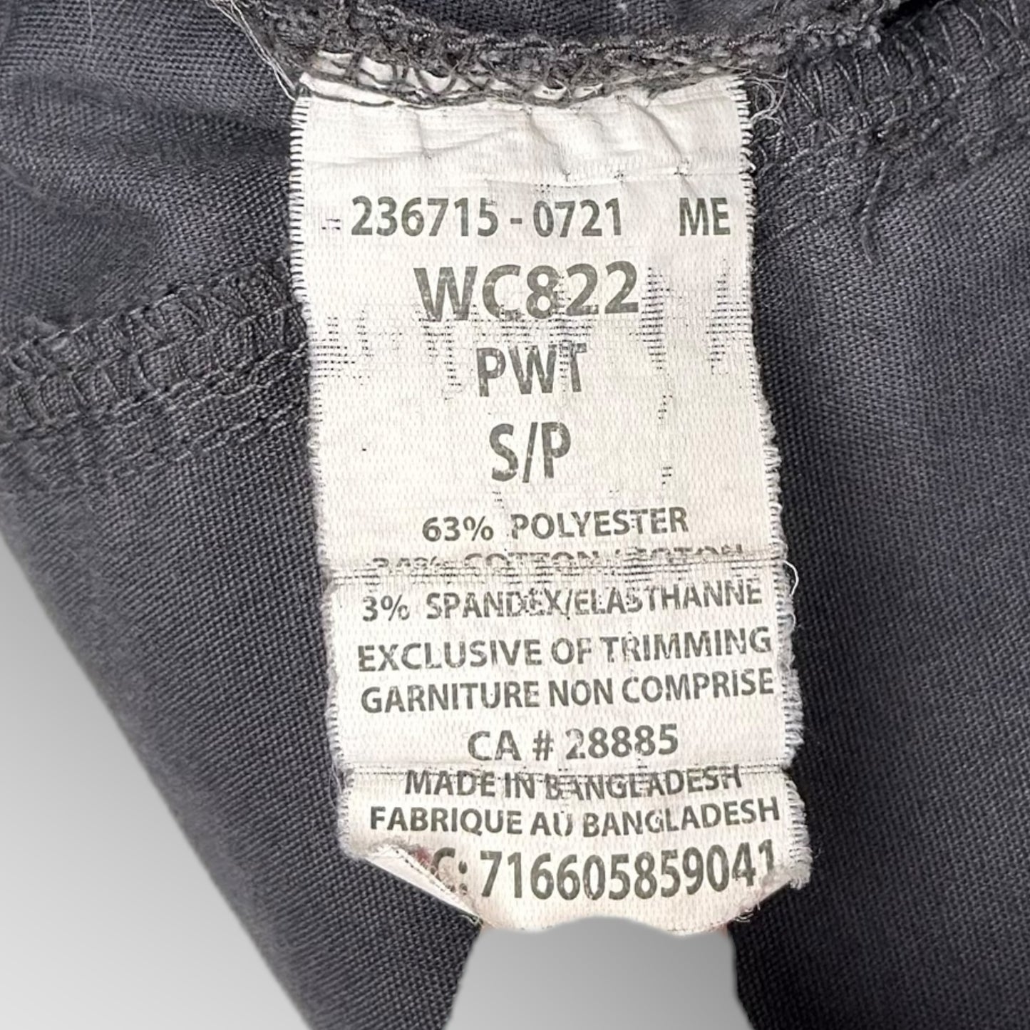 Scrubstar Mock Wrap Top (S)