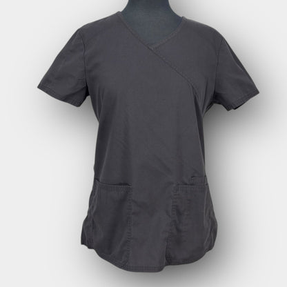 Scrubstar Mock Wrap Top (S)