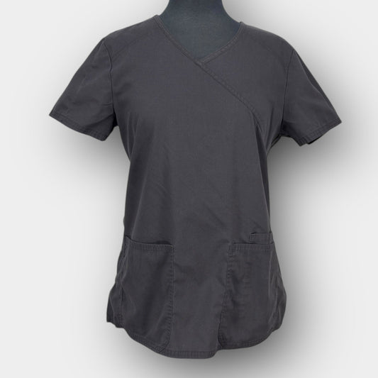 Scrubstar Mock Wrap Top (S)