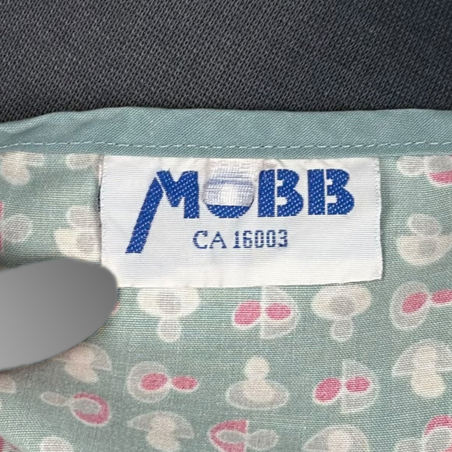 MOBB Mock Wrap Scrub Top (S/M)