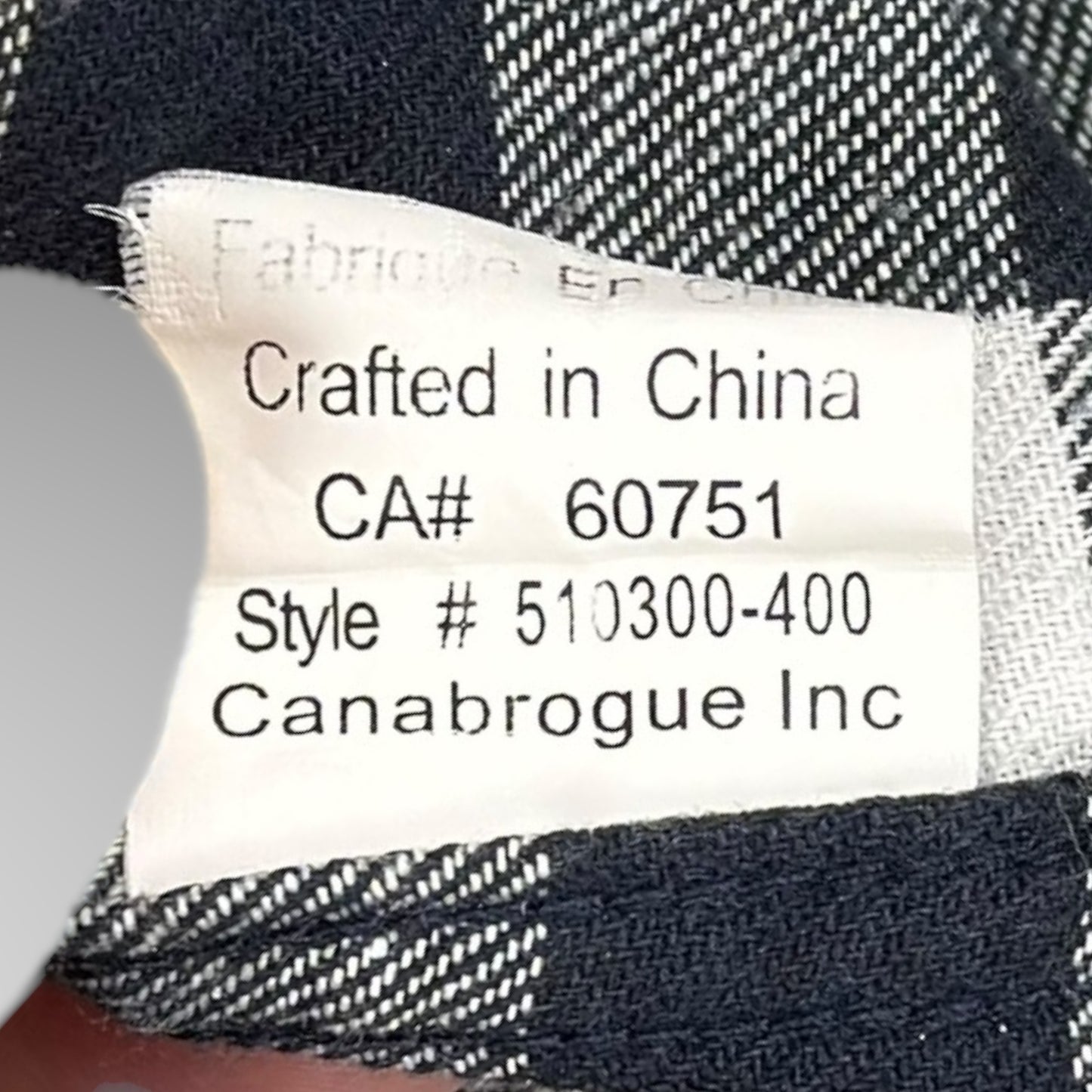 Rue Saint-Patrick Flannel shirt