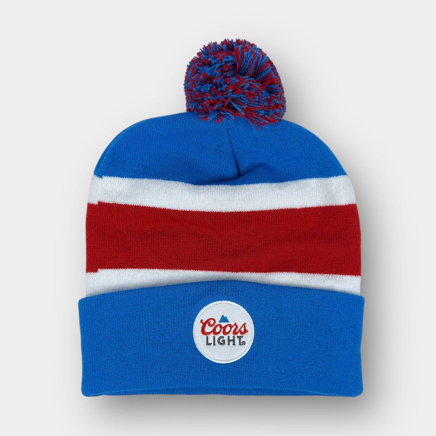 Coors Light Pom Beanie