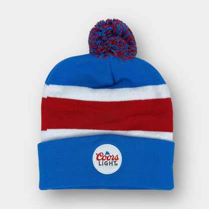 Coors Light Pom Beanie