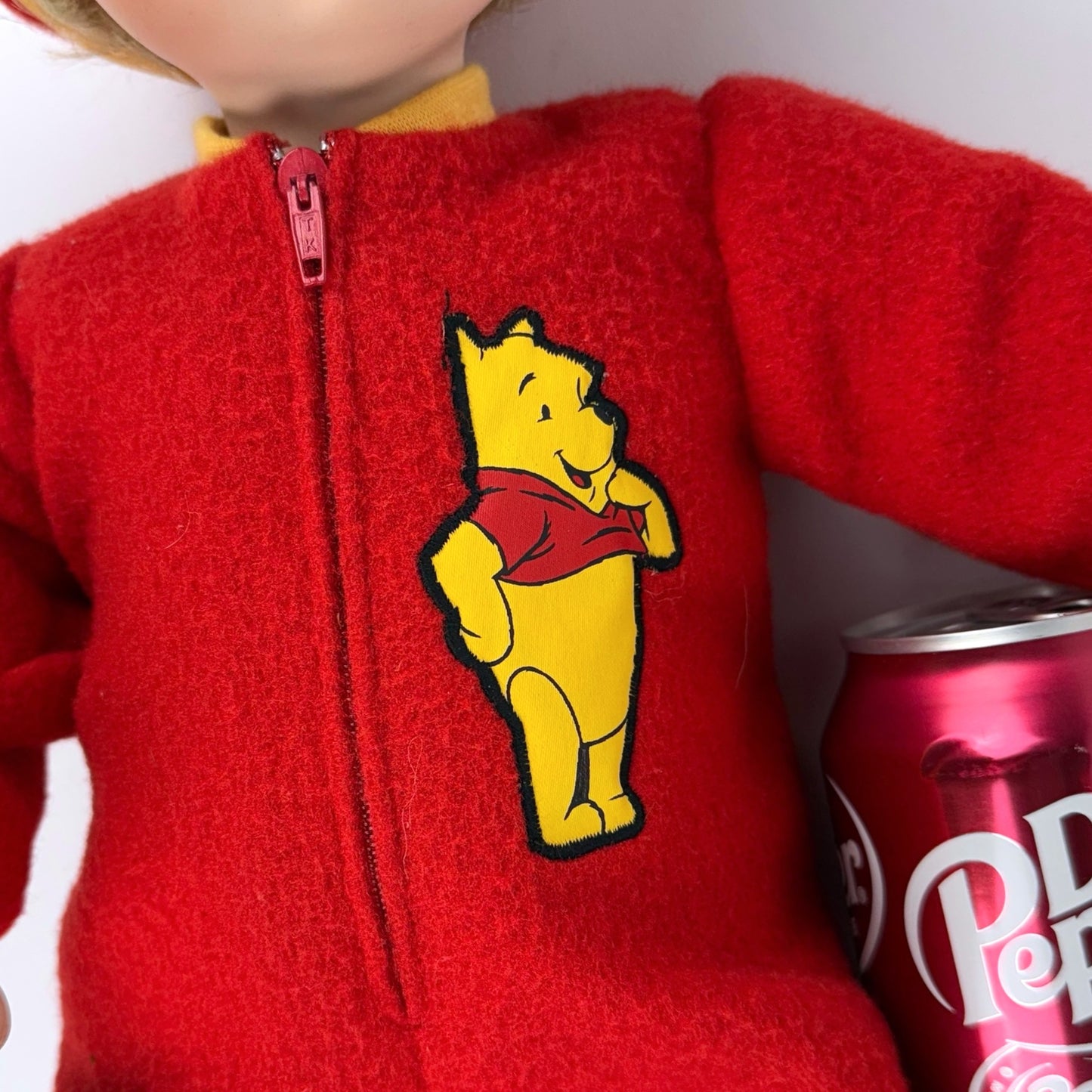 Disney Pooh porcelain pajama doll
