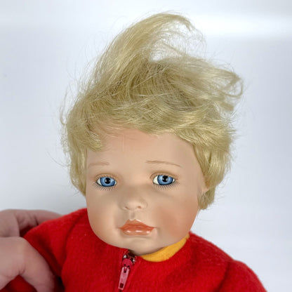 Disney Pooh porcelain pajama doll