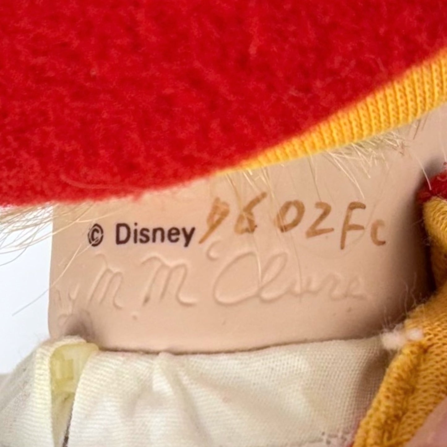 Disney Pooh porcelain pajama doll