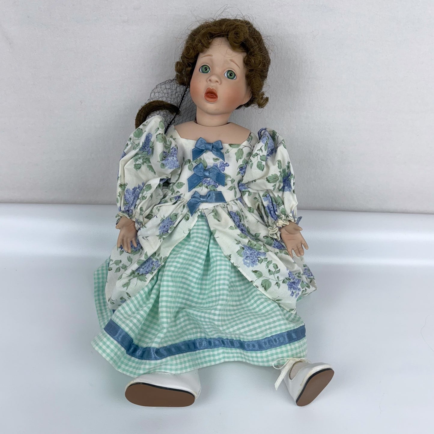 Little Miss Muffet porcelain doll