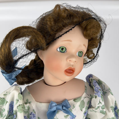 Little Miss Muffet porcelain doll