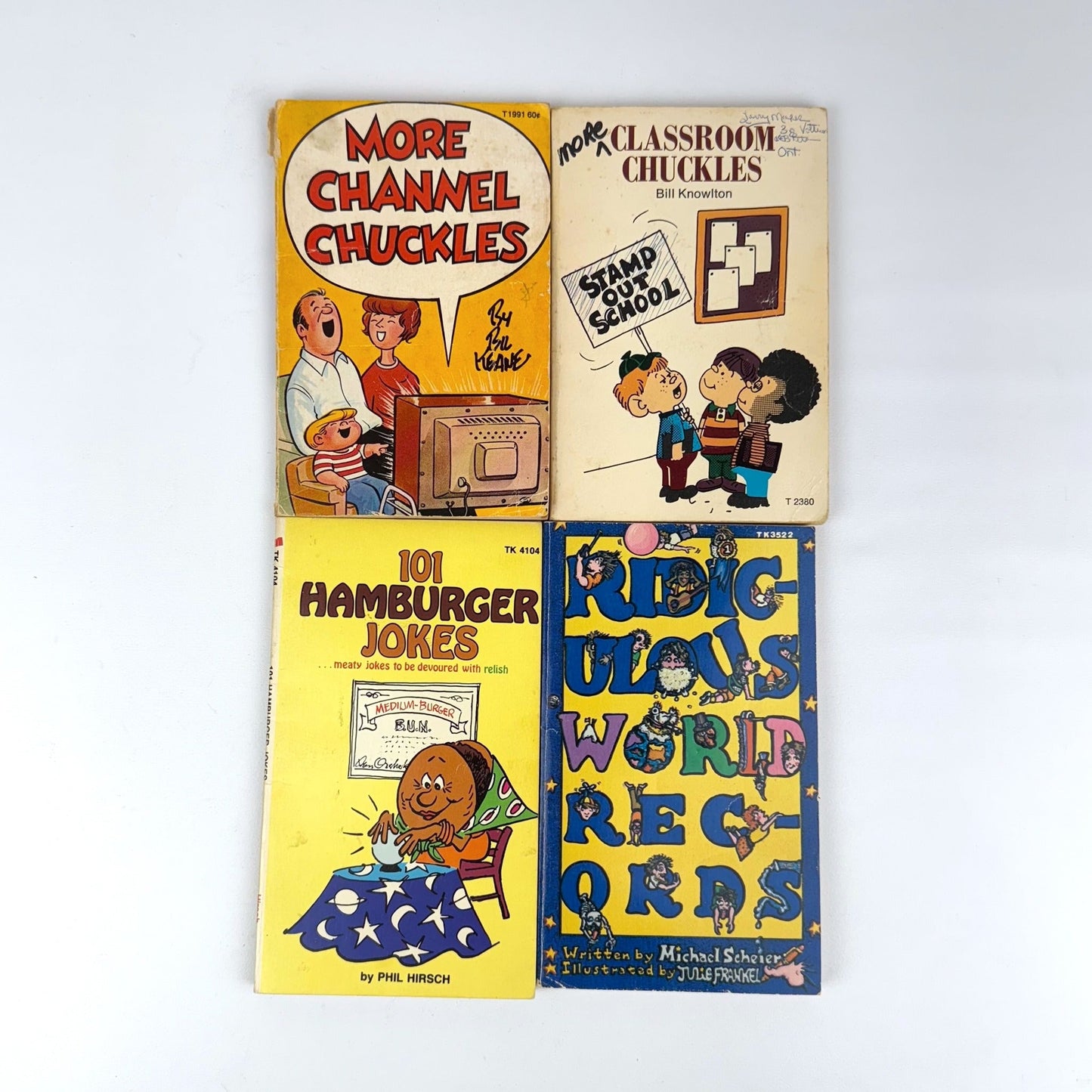 Vintage joke books lot 4 pack