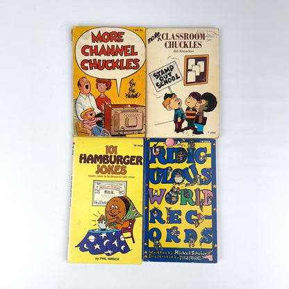 Vintage joke books lot 4 pack