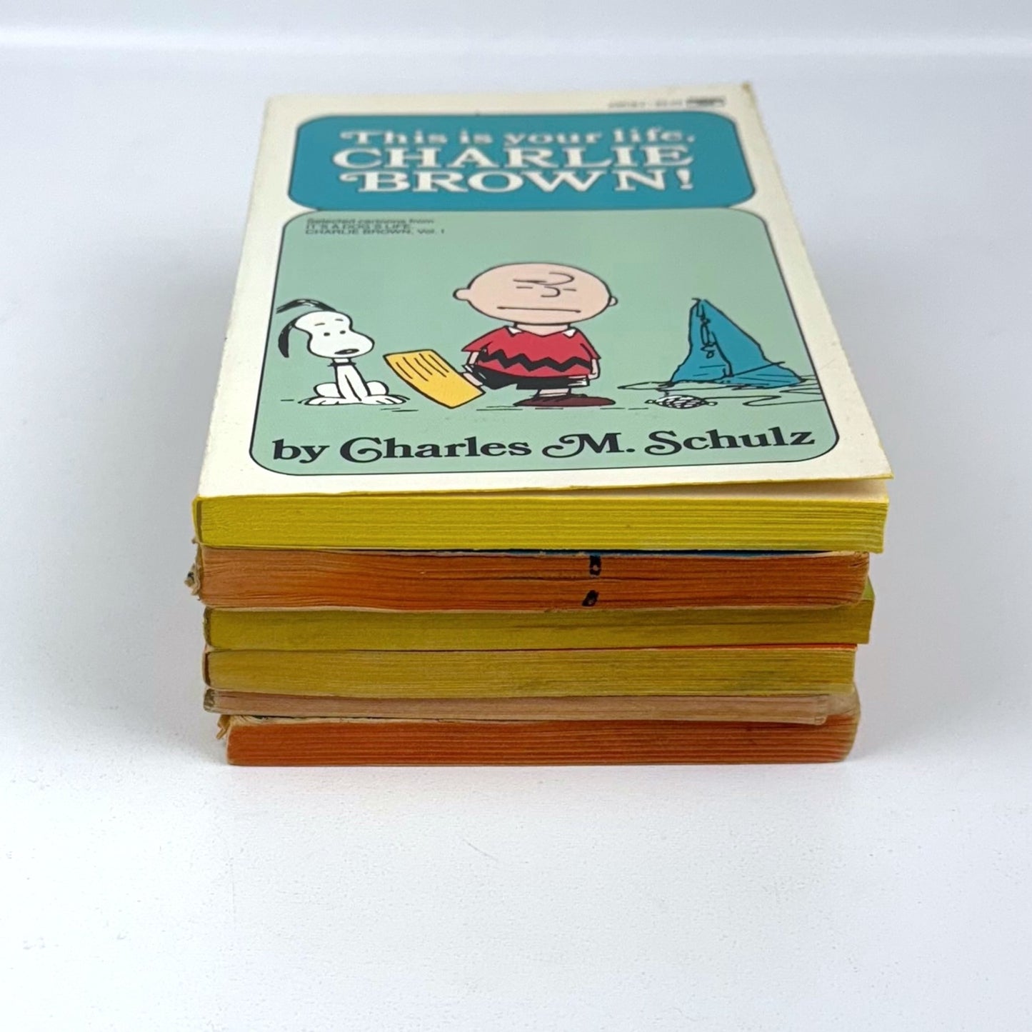 Schulz Peanuts Books Lot of 6