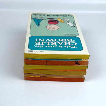 Schulz Peanuts Books Lot of 6