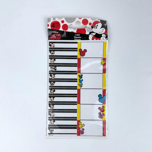 Mickey Mouse Labels Stickers