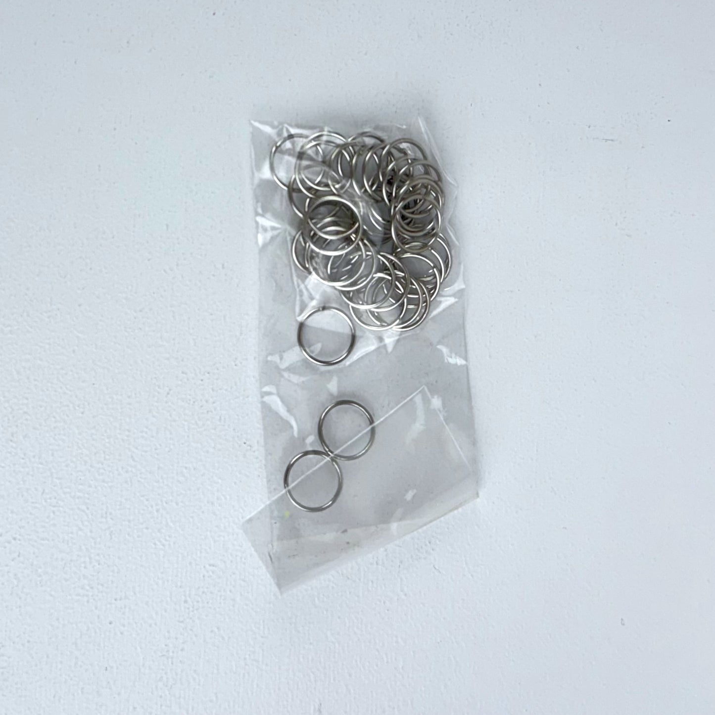 Wooden Slices Split Ring Craft Mix